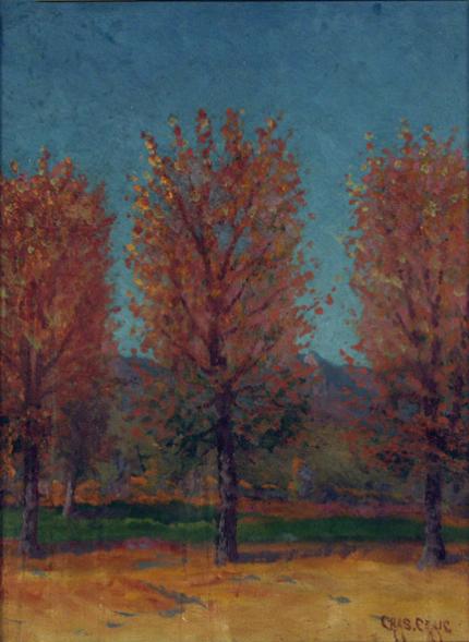 Charles Craig, "Untitled (Colorado Springs)", oil on canvas, c. 1900