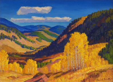 Paul Kauvar Smith, "The Valley", oil, c. 1940