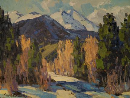 Paul Kauvar Smith, "Early Winter", oil, c. 1930