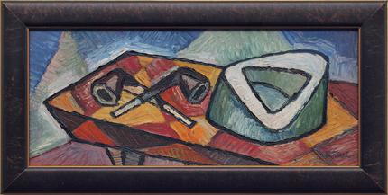 Michel Patrix, "Untitled", oil, c. 1940 for sale purchase consign auction denver Colorado art gallery museum