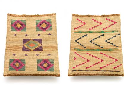 Cornhusk Bag, Plateau, circa 1890 19th century Native American Indian antique vintage art for sale purchase auction consign denver colorado art gallery museum