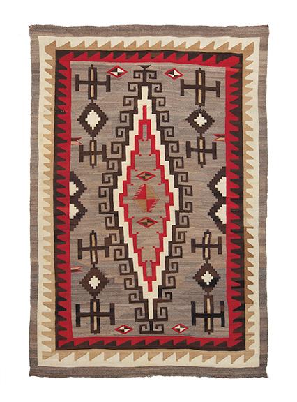 Regional Rug, Navajo, circa 1930 ganado vintage trading post for sale purchase auction consign art gallery denver colorado