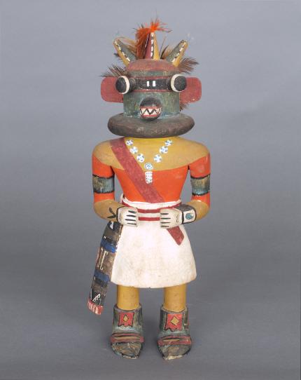 Payik-ala Three-Horned Kachina, Hopi, circa 1930  for sale purchase consign auction art gallery museum denver