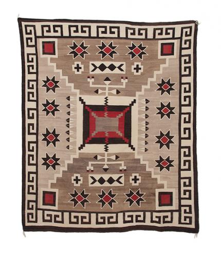 J.B. Moore Crystal Trading Post rug navajo vintage antique for sale purchase consign sell auction art gallery museum denver colorado