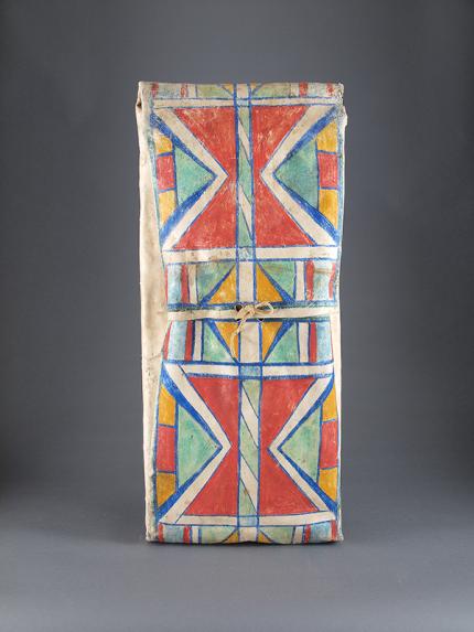 Parfleche Envelope, Plateau, circa 1880 native american indian antique for sale purchase consign sell auction art gallery museum denver colorado 