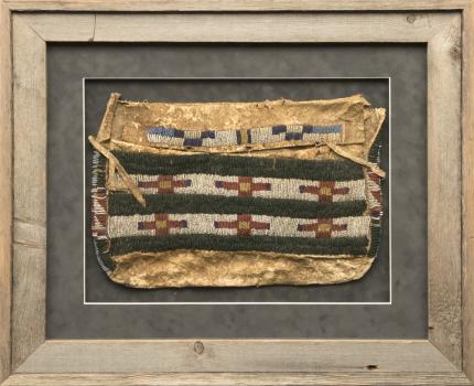 Possible Bag, Blackfeet, circa 1920 Native American Indian antique vintage art for sale purchase auction consign denver colorado art gallery museum