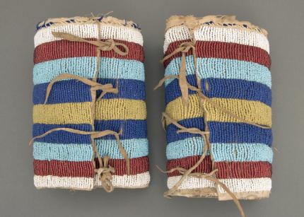 vintage beaded plains indian leggings Native American Indian antique vintage art for sale purchase auction consign denver colorado art gallery museum