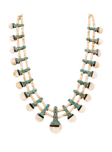 Necklace, Santo Domingo, circa 1885 for sale purchase consign auction art gallery museum denver