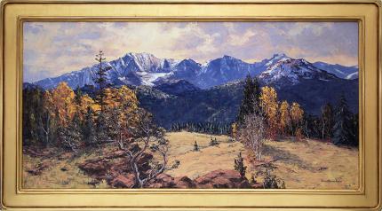 James Emery Greer, "Untitled", oil, circa 1965 painting for sale purchase auction consign denver colorado art gallery museum