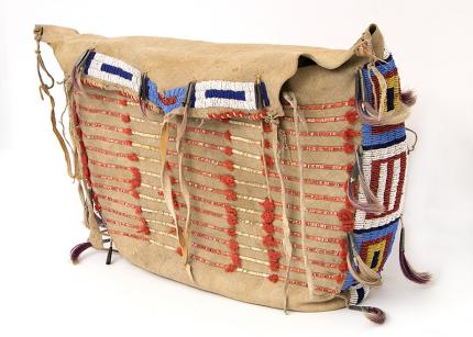 Possible Bag, Sioux, circa 1875-1900 19th century Native American Indian antique vintage art for sale purchase auction consign denver colorado art gallery museum
