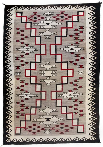 Trading Post Rug, Navajo, first quarter of the 20th century