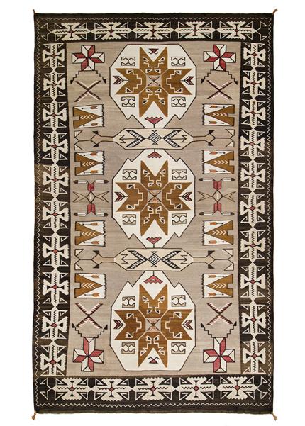 Trading Post Rug, Navajo, circa 1900-1925 19th century Native American Indian antique vintage art for sale purchase auction consign denver colorado art gallery museum