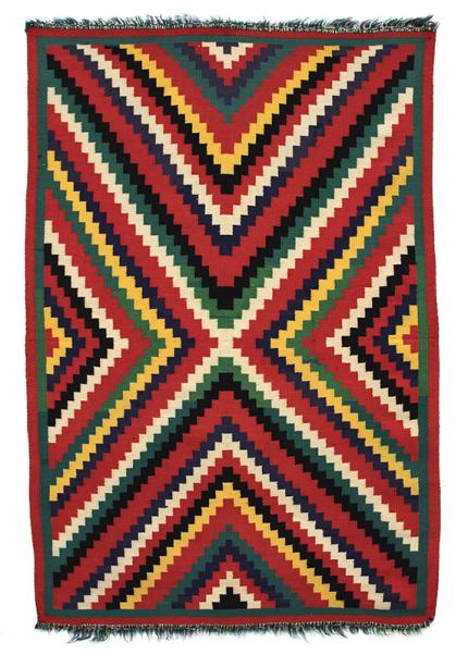 Vintage navajo germantown blanket eyedazzler 19th century Native American Indian antique vintage art for sale purchase auction consign denver colorado art gallery museum