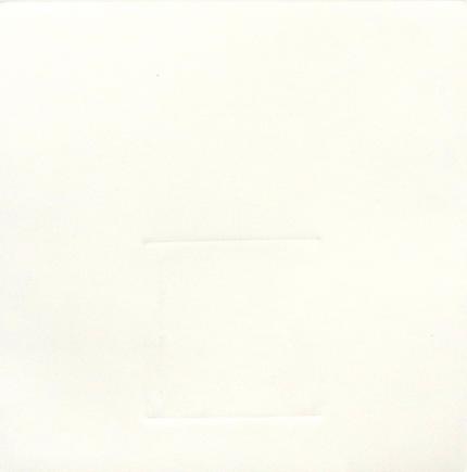 Wilma Fiori, Untitled, Embossed Square within Embossed Square, monotype, circa 1990, circa 2000, print, oil, painting, Fine art, for sale, purchase, gallery, museum, Denver, Colorado, consign,