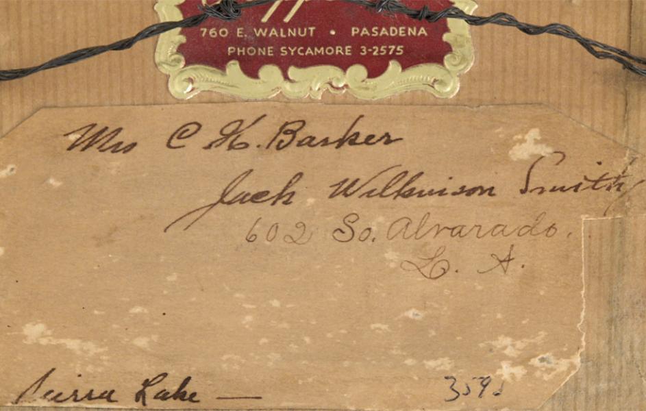 Jack Wilkinson Smith, 