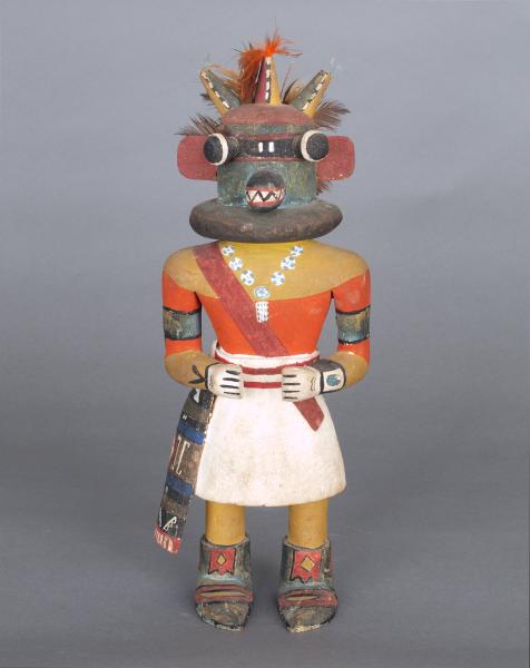 Payik-ala Three-Horned Kachina, Hopi, circa 1930  for sale purchase consign auction art gallery museum denver