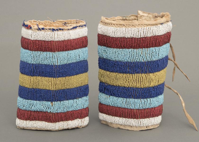 antique american indian plains beadwork