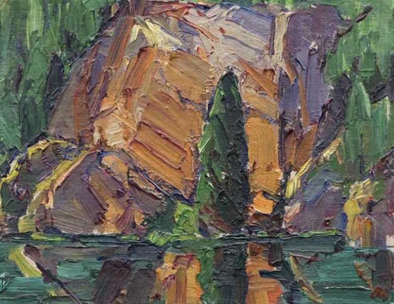 Nellie knopf colorado painting broadmoor academy sandzen student