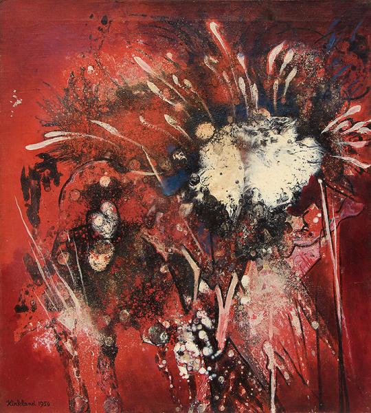 Vance Kirkland Colorado modernist painting 15 Colorado artists denver artists guild mid-century modern painting