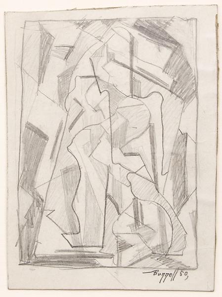 charles ragland bunnell drawing holy family, charlie