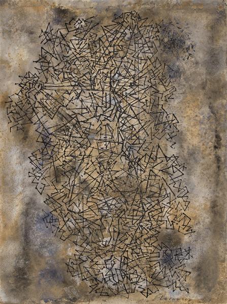 Ward Lockwood abstract painting for sale, 