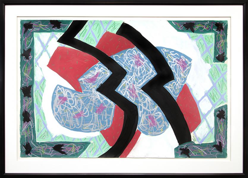 Sidney Guberman abstract painting for sale, 
