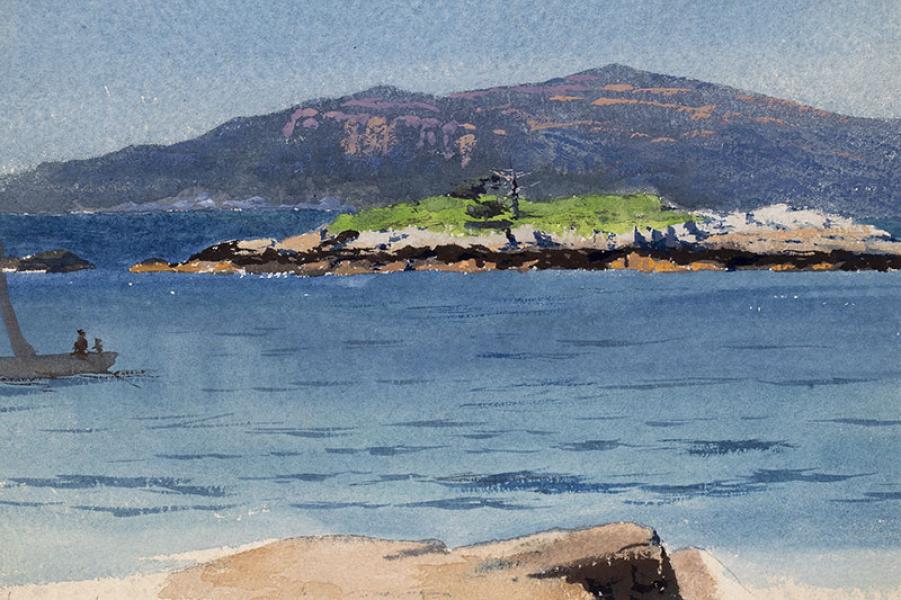 Charles Partridge Adams, california coast